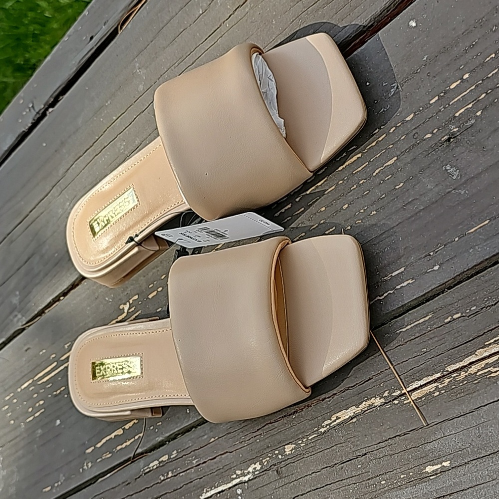 Thick Strap Flat Sandals